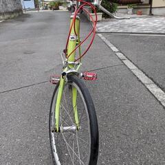 billion sg-2　ミニベロ　レトロ　20インチ　2✕8　ブルホーン　モスグリーン　中古　狭山市引取限定