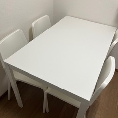 IKEAダイニングテーブル(テーブル椅子セット)※引き取りの方限定