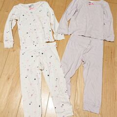 【H&M】女の子パジャマ2セット