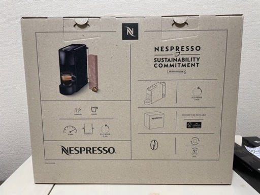 【新品】NESPRESSO コーヒーメーカー カプセル付き 13000円