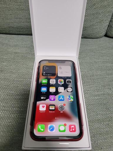 iPhone11 128GB レッド 交換品 simフリー