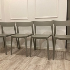 カリガリス　スキンチェア　4脚　ダイニングチェア