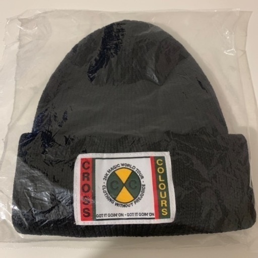 新品　未開封　ブルーノマーズ　公式グッズ　ニットキャップ　黒　　Bruno Mars