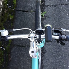 ○○WEEKENDBIKES（ウィークエンドバイクス） クロスバイク・シマノ7段変速 ビアンキカラー サイズ460㎜・洗車でピカピカ♪不要自転車無料引取り有