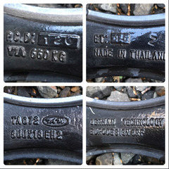 最終価格!BMWに！アルミホイールスタッドレス4本セット