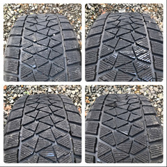 最終価格!BMWに！アルミホイールスタッドレス4本セット