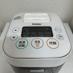 【2017年新品購入 HAIER JJ-M31A 炊飯器】