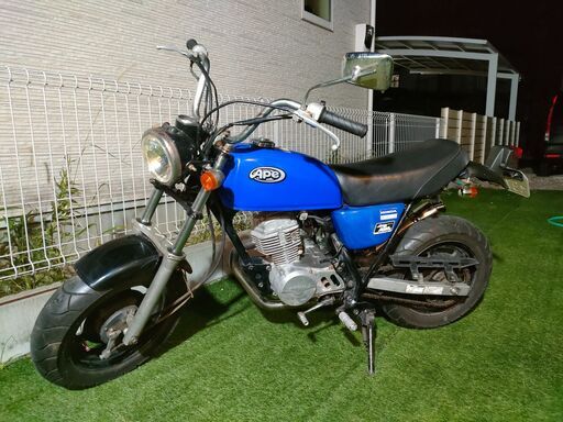 ホンダ　エイプ50 実働　プチカスタム