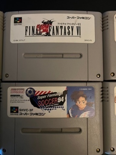 used】スーパーファミコン カセット 6本セット - メルカリ