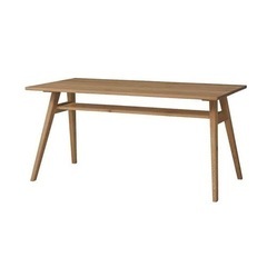 【直接引取限定】unico ADDAY ダイニングテーブル W1500