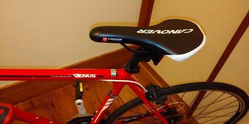 カノーバー(CANOVER) クロスバイク VENUS クロスバイク レッド 楽天