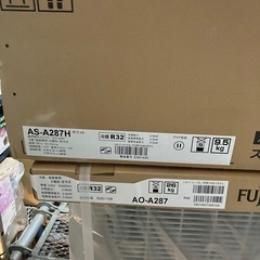 エアコン 新品 富士通 2.8キロ AS-A287H