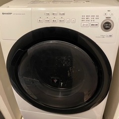 【ネット決済】半額　美品　購入後1年以内です　ドラム式洗濯機　S...
