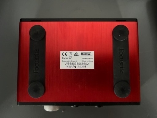 【最終値下げ】FOCUSRITEScarlettSoloStudioスタンドセット 最終値下げ】FOCUSRITEScarlettSoloStudioスタンドセット