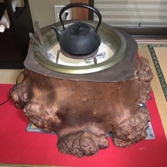 値下げしました】大木のコブで作った火鉢の通販はau PAY マーケット 