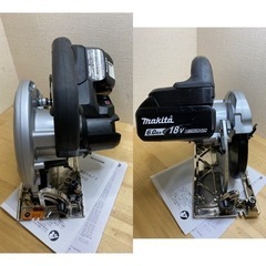 中古　マキタ　HS631D 18V 充電式マルノコ　セット