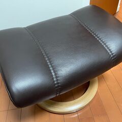 2020年11月製造 ストレスレスチェア & オットマン EKORNES コンサル 本革 Mサイズ 税込23.4万 エコーネス リクライニング