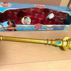 アバローのプリンセス エレナ 光の杖　おもちゃ　