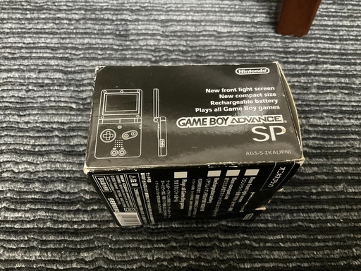 ゲームボーイアドバンスSP オニキスブラック　動作確認済み