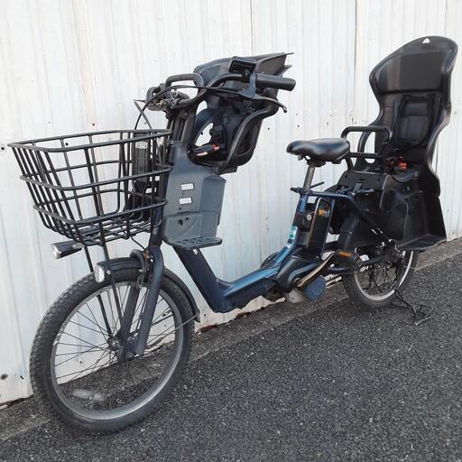 R4148電動アシスト自転車　2016年パナソニック　Gyutto Annys　充電器　バッテリー　鍵1本付き　三人乗り対応　電動自転車