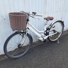 R4155電動アシスト自転車 2015年ヤマハ PAS Mina 充電器 バッテリー 鍵 