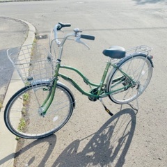 予定者決定使用期間一年❗️ 26インチ自転車 ママチャリ 配送可...