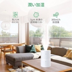 【新品未使用】除菌加湿器