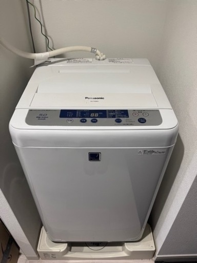 洗濯機　単身　5.0kg Panasonic