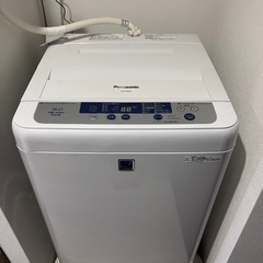 【ネット決済】洗濯機　単身　5.0kg Panasonic