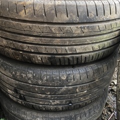 中古アルミと日本製ヨコハマタイヤ