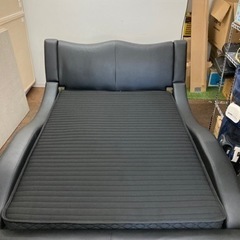 ◼️【中古品】ダブルベッド黒色