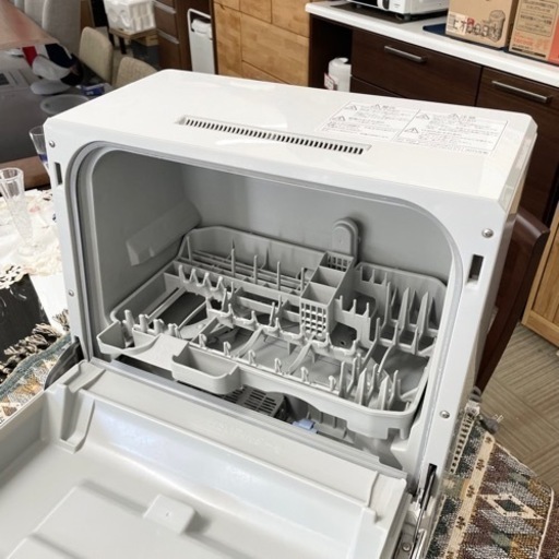 【美品‼️】パナソニック 2015年製 食器洗い乾燥機《プチ食洗》食器点数18点 3人用 ホワイト♪