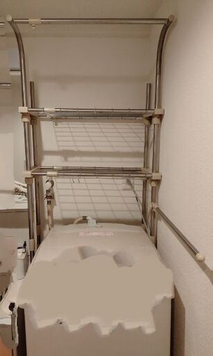 3年使用の洗濯機ラック【最終値下げ】