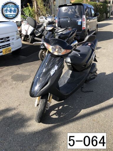 即お取引き頂きました。初期不良対応車両です♪　愛知県公安委員会登録業者(オートバイ商)☆GARAGE-ECO千音寺☆軽整備＆点検済み、保証選択有り☆ホンダ　スマートディオAF63黒　5-064名古屋市中川区より!!