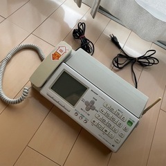 FAX機能付 固定電話 【型番SHARP UX-D57cw】見て...