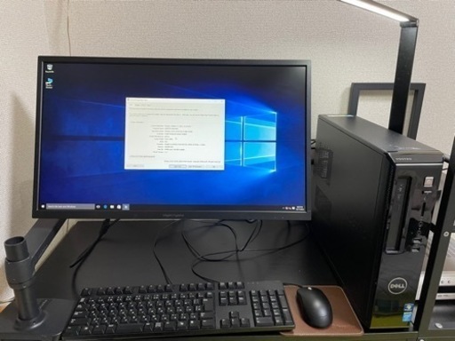 デスクトップPC GigaCrysta EX-LDGC251TB+Dell Vostro 3800