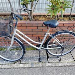 (chariyoshy 出品)26インチ自転車　シルバー-2