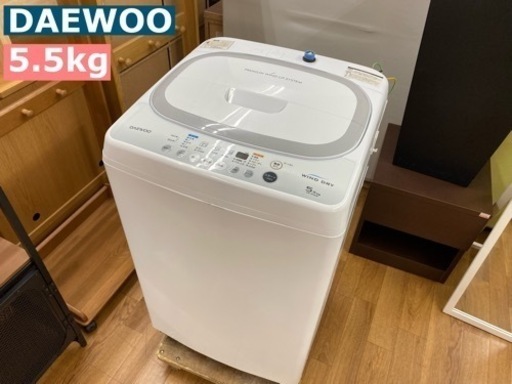 I600 ★ DAEWOO 洗濯機 （5.5㎏）★ 2016年製 ⭐動作確認済⭐クリーニング済