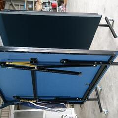 IGNIO 家庭用 卓球台【IG-2PG0036】セパレート式 キャスター付き 折りたたみ イグニオ W1200/D2400/H760mm
