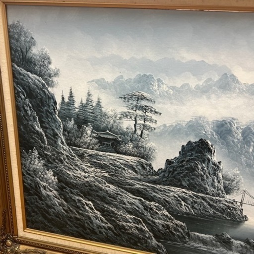 絵 節約 #飾り物 #油絵 