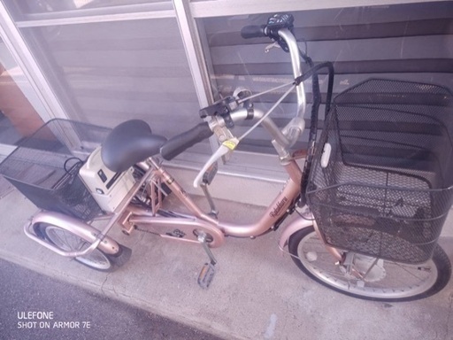 お話し中　電動アシスト三輪自転車　used