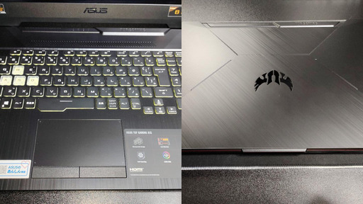 【訳アリ】ASUS ゲーミングノートパソコン TUF Gaming A15 FA506IV AMD Ryzen 9 4900H【現地渡し限定】