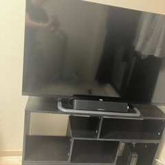 今月中引き取り】50型テレビ テレビ台 スピーカー セット