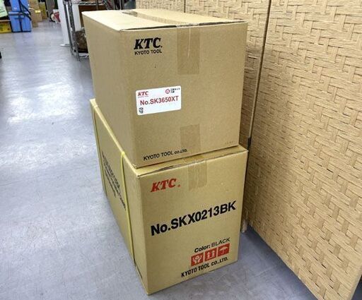 新品未開封 KTC 9.5sq 66点工具セット ブラック（チェストタイプ） ツールセット SK3650XT SKX0213BK 札幌市手稲区