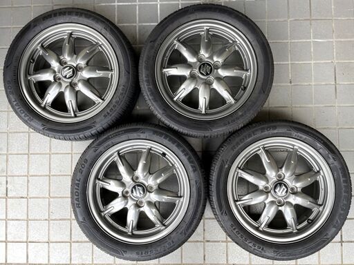 アルト純正アルミホイール ガンメタ ENKEI 165/55R15 | tspea.org