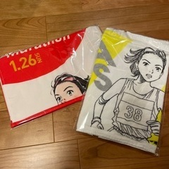 2019,2020 大阪国際女子マラソン　タオル　浦沢直樹