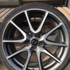 プリウス30 ジーズ　純正ホイール　215 40 18