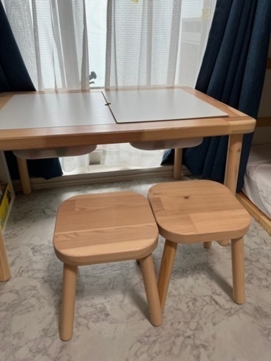 IKEA フリサット キッズテーブル＆椅子