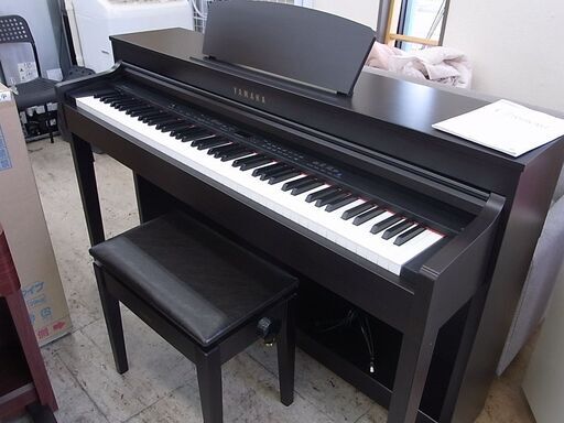 YAMAHA 電子ピアノ クラビノーバ CLP-430 88鍵 GH3鍵盤 3本ペダル イス付
