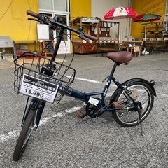 【愛品館八千代店】丸石　ROXY　20インチ折りたたみ自転車